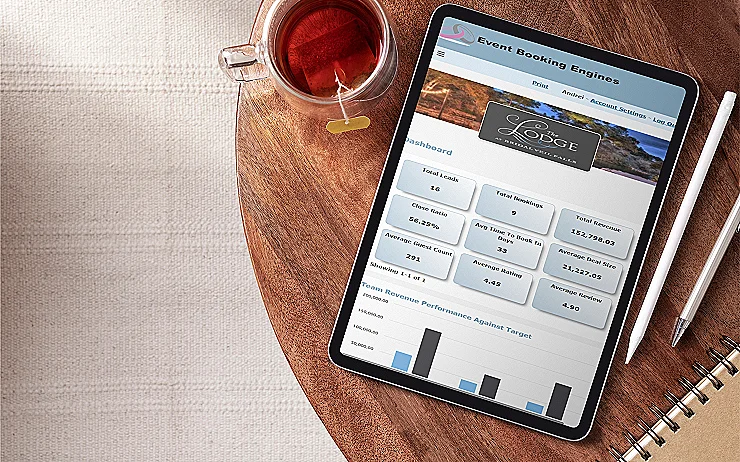 Main Dashboard: Tablet Workspace
